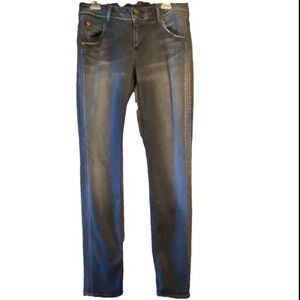 Hudson Distressed Classic Dark Blue Wash Women's Jeans Size 29 Made in USA
